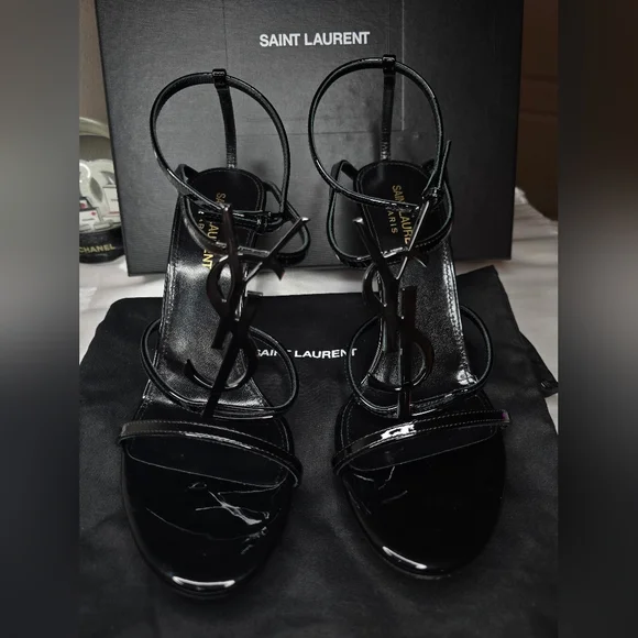 YSL Cassandra 95 Strappy Heels! - Picture 2 of 16